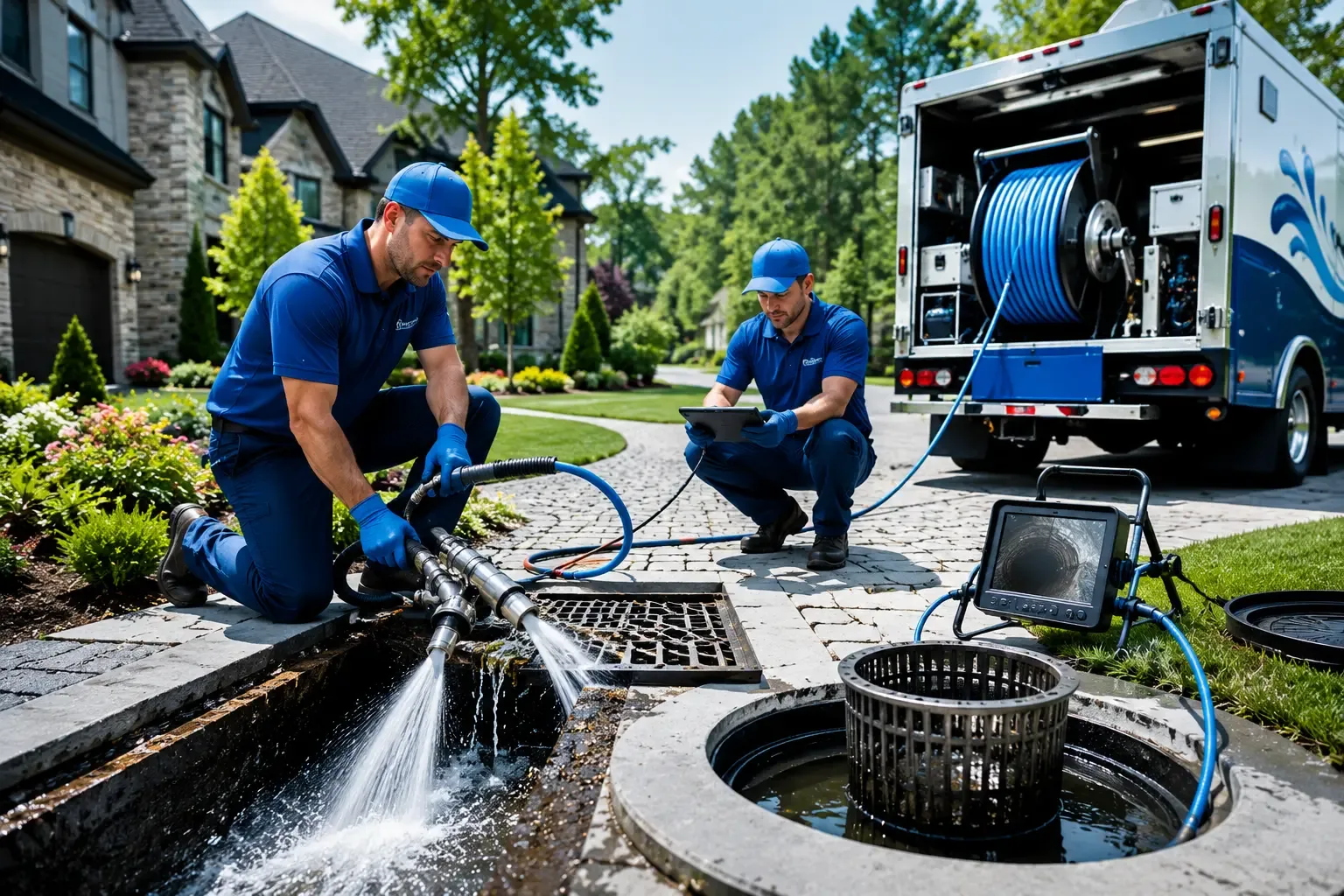Local outdoor drain cleaning professionals in Greenview, IL